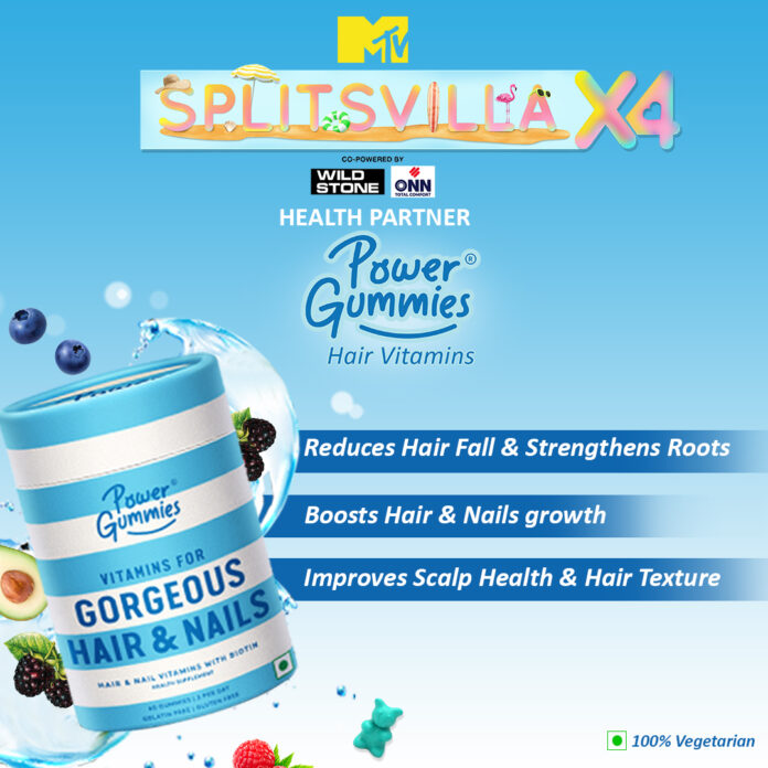 Nutraceutical company Power Gummies sponsors one of the most-watched Indian reality shows for youth – Splitsvilla season X4