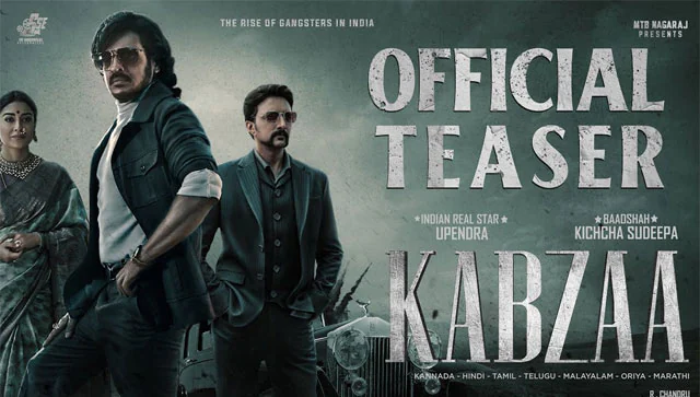 'KABZAA' hindi teaser out, people liked it very much, see here