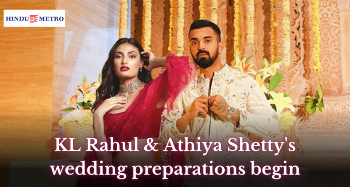 KL Rahul & Athiya Shetty's wedding preparations begin