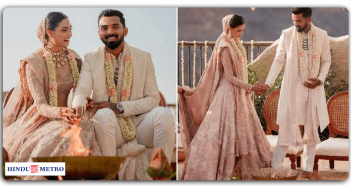 KL Rahul and Athiya Shetty shared the first picture of their wedding