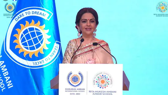 Nita Ambani’s special shout-out to ‘housekeeping didis and bhaiyas’ in annual day speech