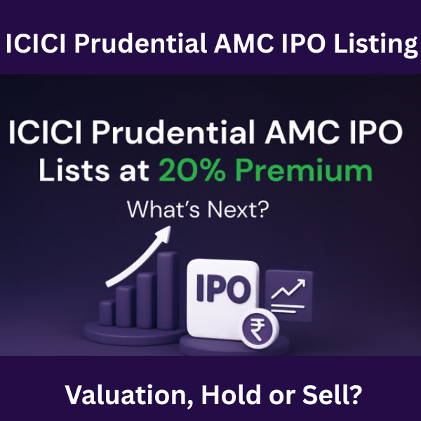 ICICI Prudential AMC IPO Listing: Valuation, Hold or Sell?