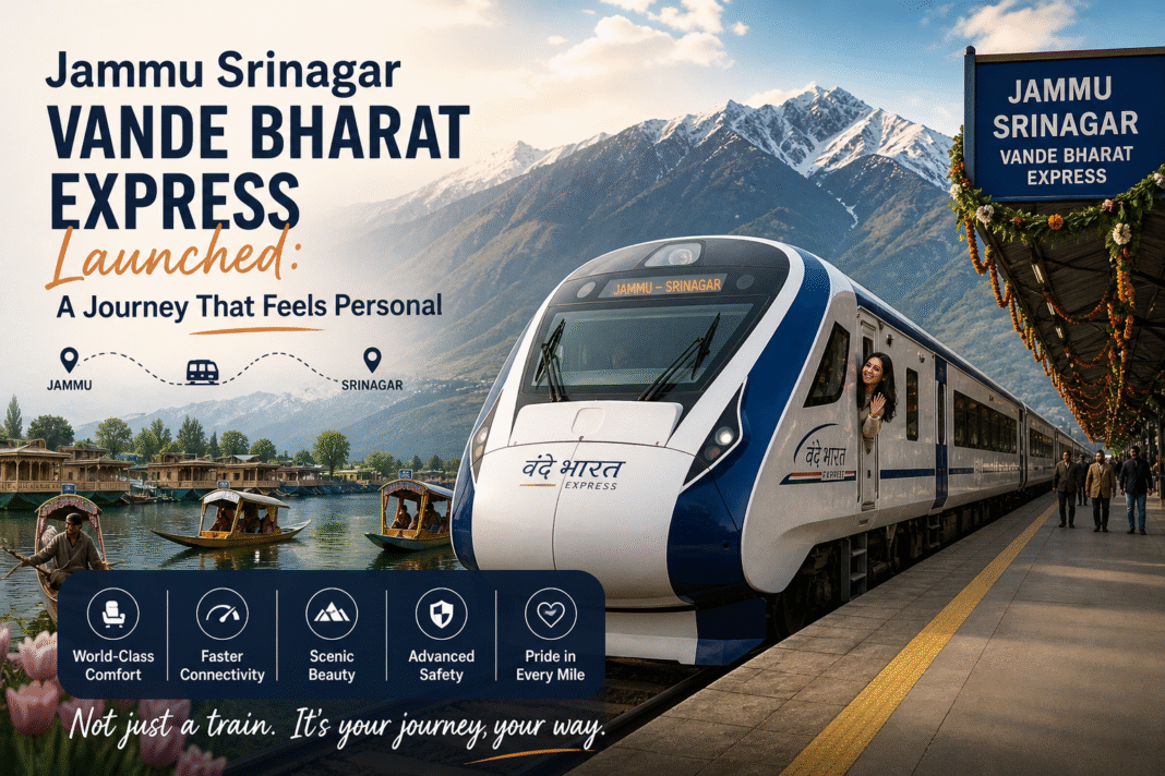Jammu Srinagar Vande Bharat Journey