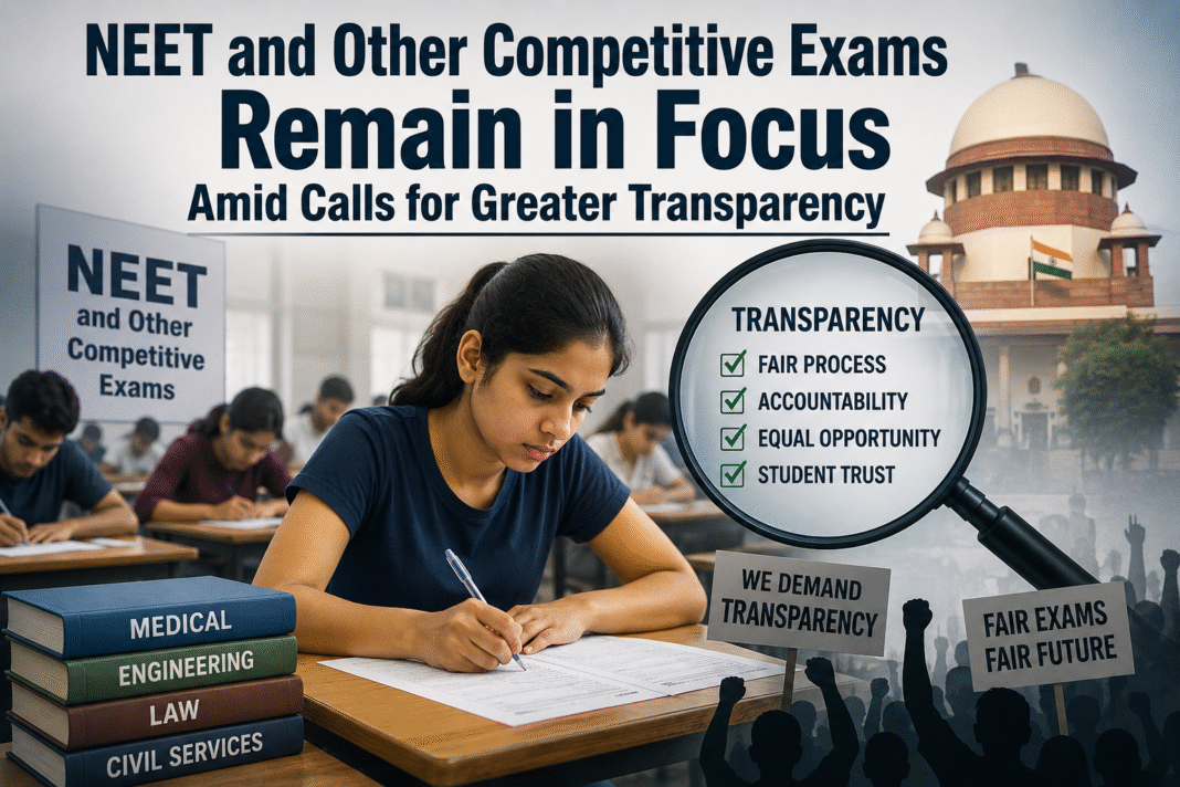 NEET and Other Competitive Exams