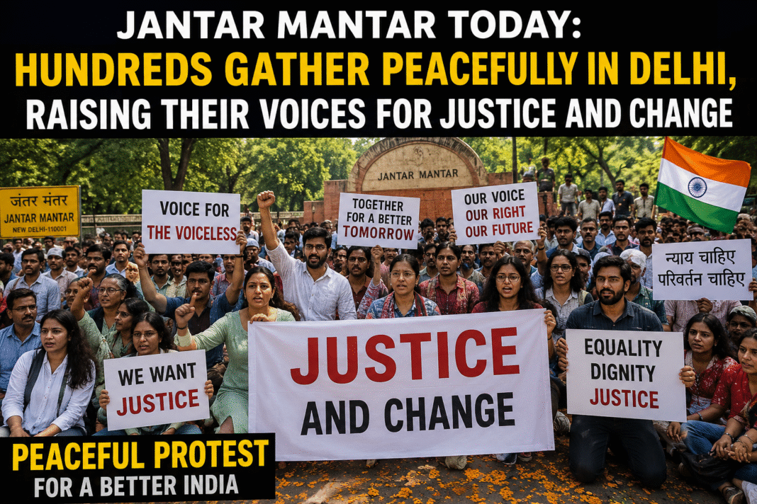 Jantar Mantar Protest