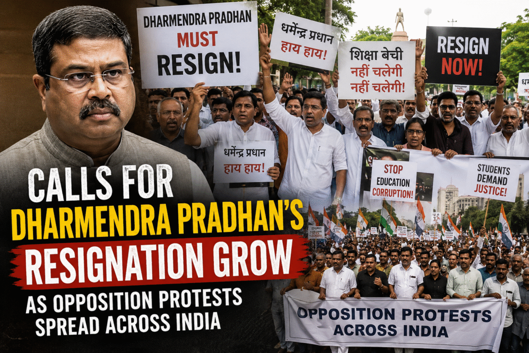 Dharmendra Pradhan's Resignation
