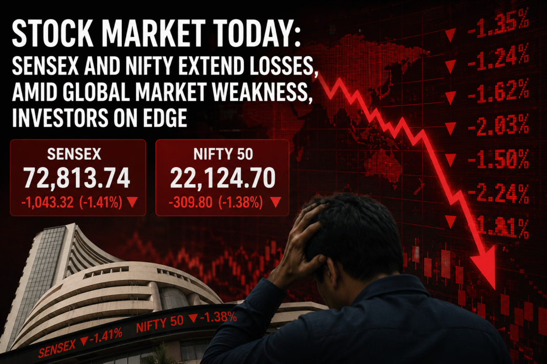Sensex and Nifty Extend