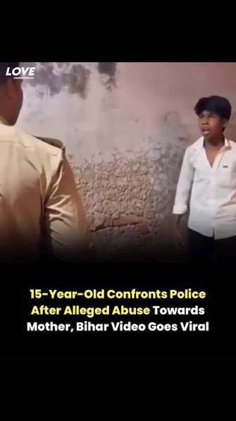 Old Boy Raises His Voice for His Mother