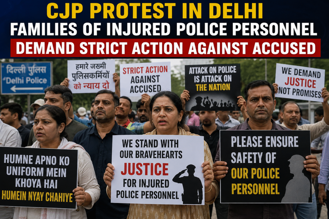 CJP Protest in Delhi