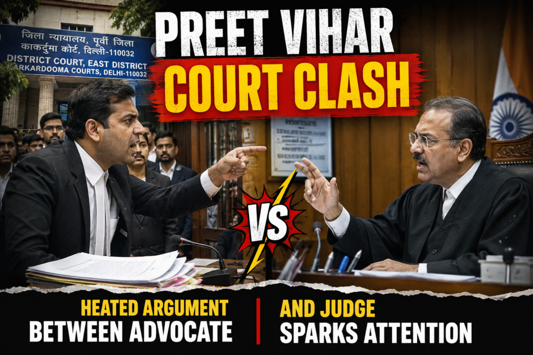 Heated Argument Between Advocate and Judge