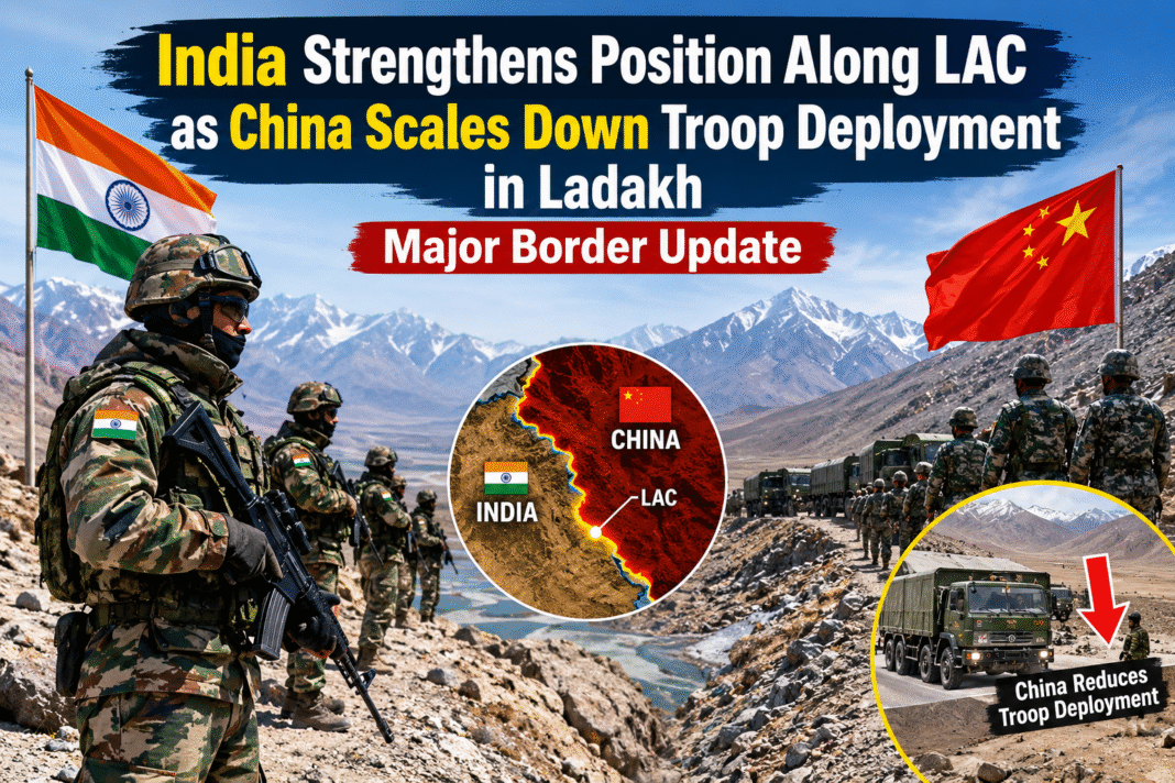 India Strengthens Position Along LAC