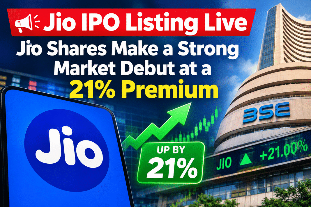 Jio IPO Listing