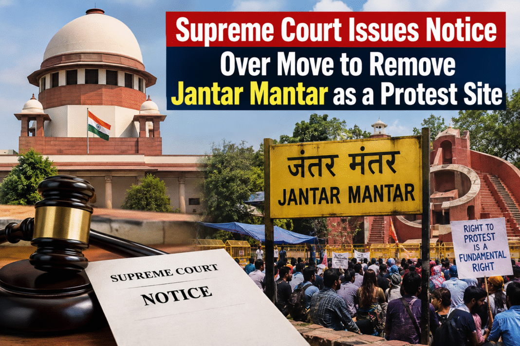 Jantar Mantar Protest Site